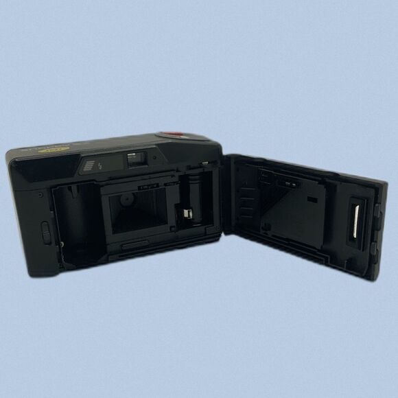 vintage 90s canon snappy ez 35mm film camera point‎ and shoot automatic flash - Picture 4 of 6